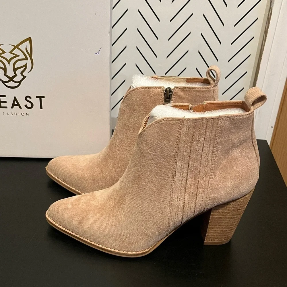 Beast Fashion, Jackie Ankle Boots NWT